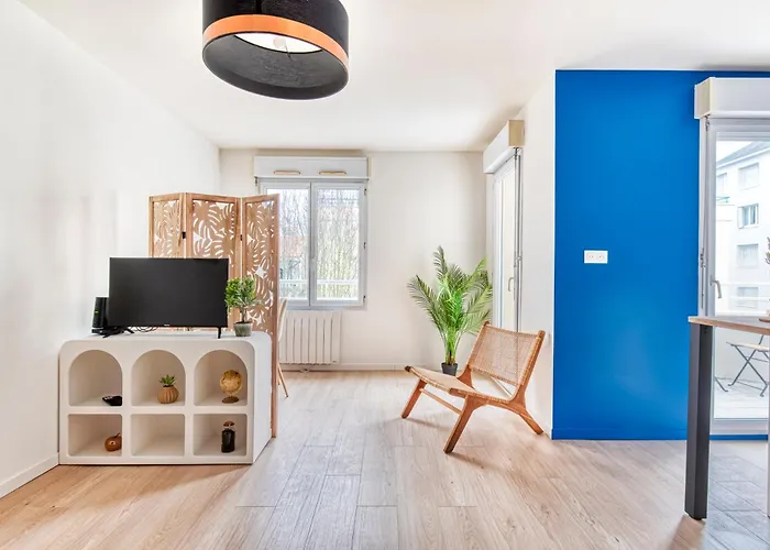 Apartamento Le Mediterraneen T2 Avec Garage,ascenseur,balcon Angers